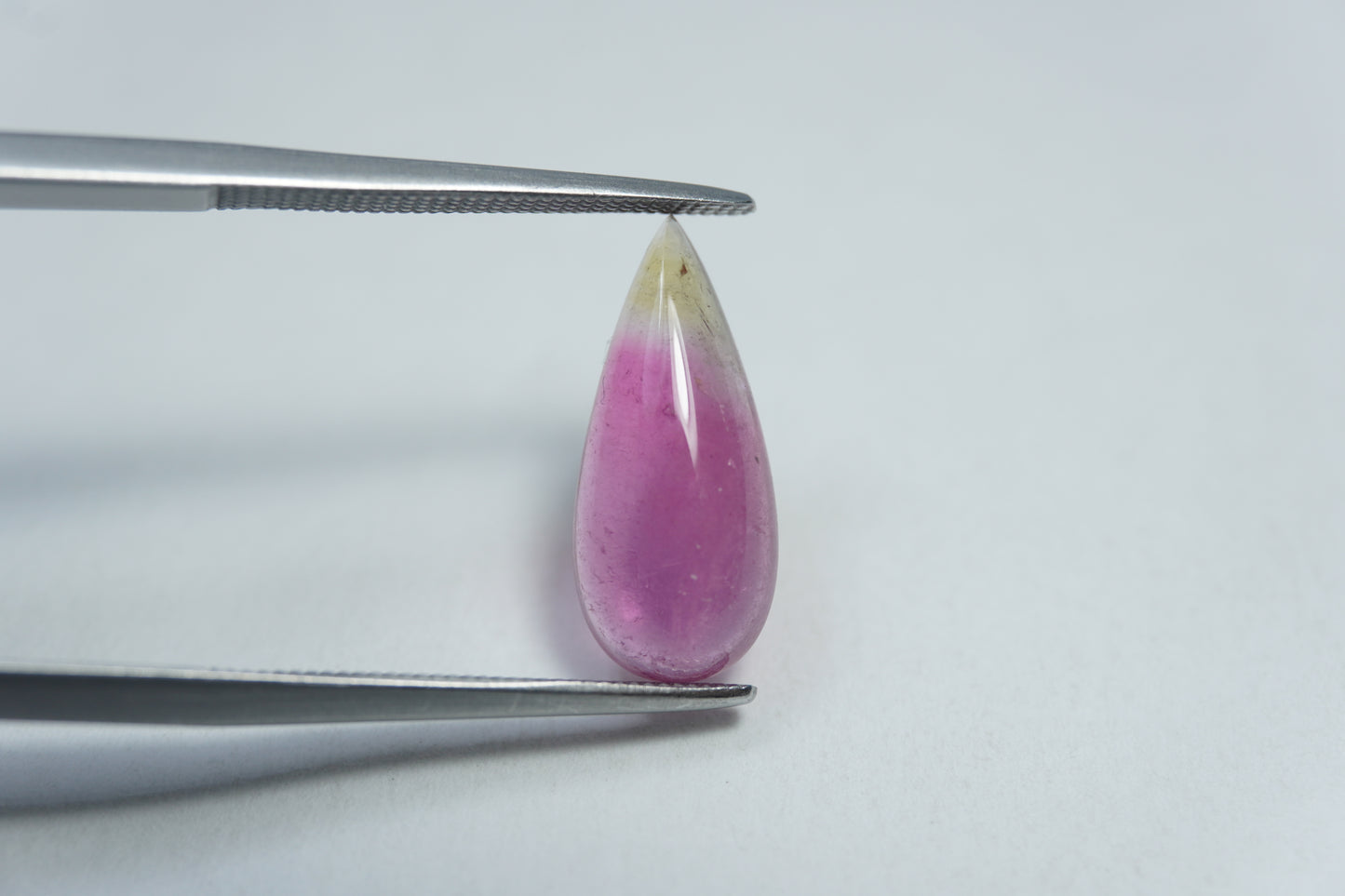 3.25ct Tourmaline Bicolor cabochon 16x7mm