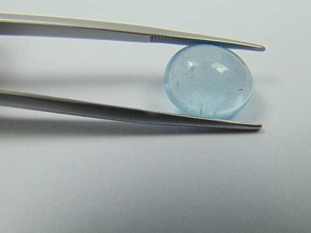 7.90ct Aquamarine Cabochon 10mm