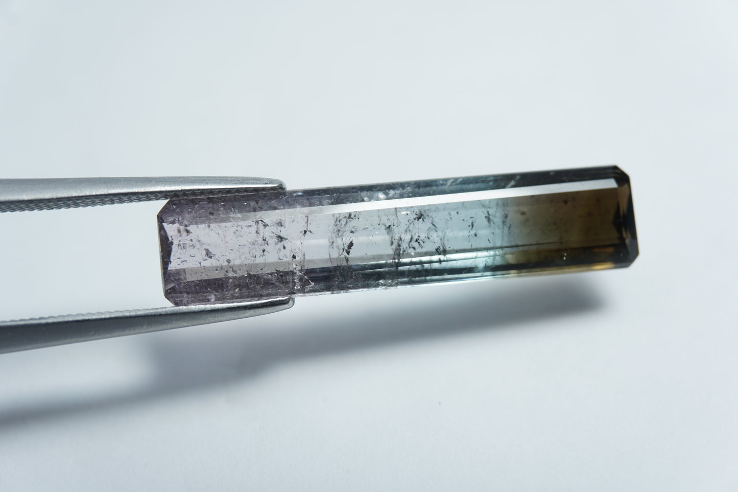 6.20ct Tourmaline bicolor 29x6mm
