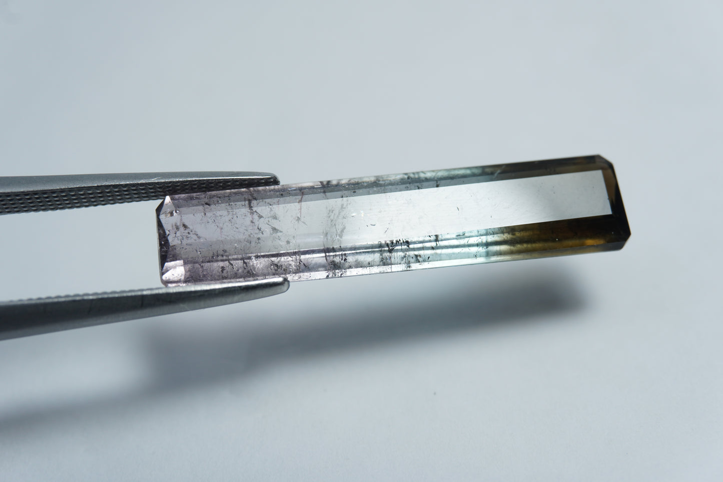 6.20ct Tourmaline bicolor 29x6mm