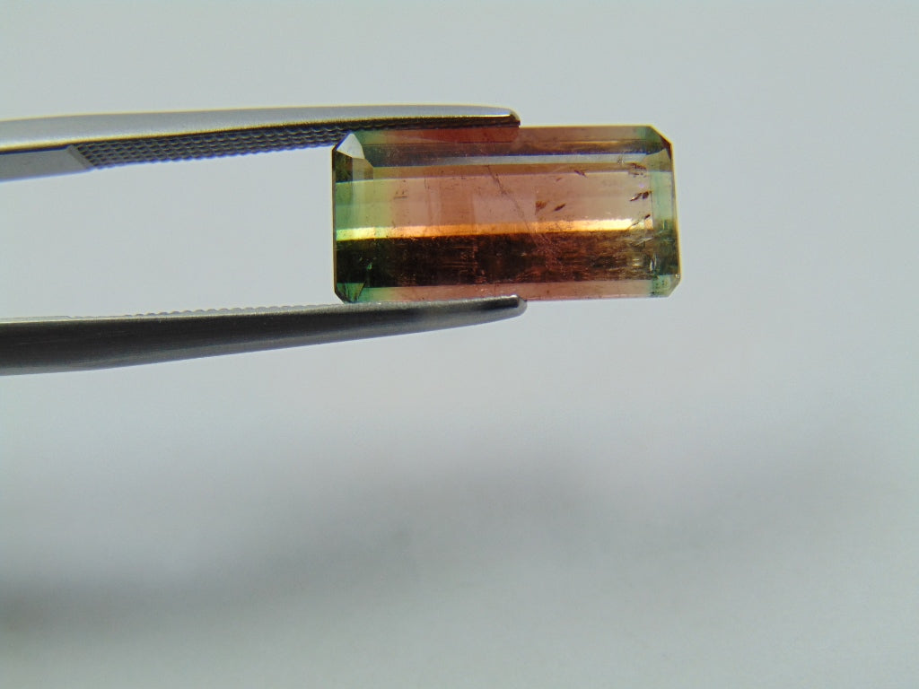 4.50ct Tourmaline Bicolor 14x7mm