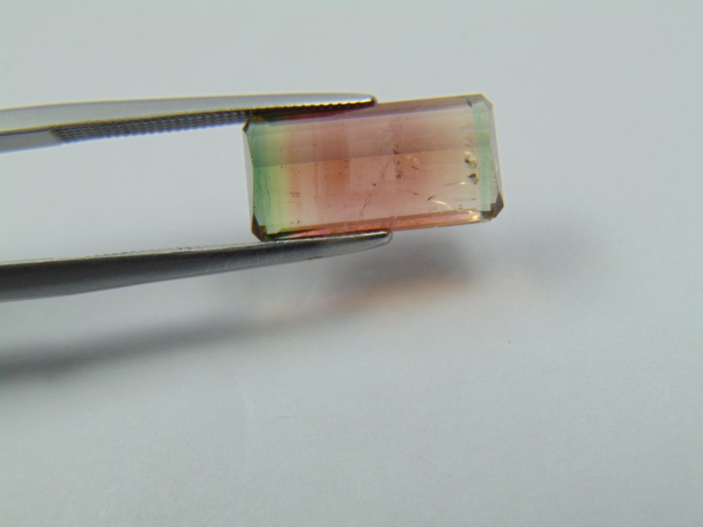 4.50ct Tourmaline Bicolor 14x7mm