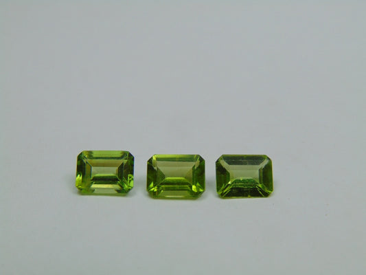 4.45ct Peridot Calibrated 8x6mm