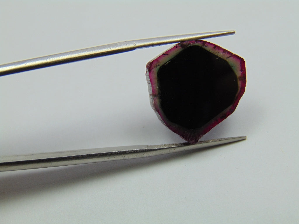 11.50ct Tourmaline Bicolor 17x15mm