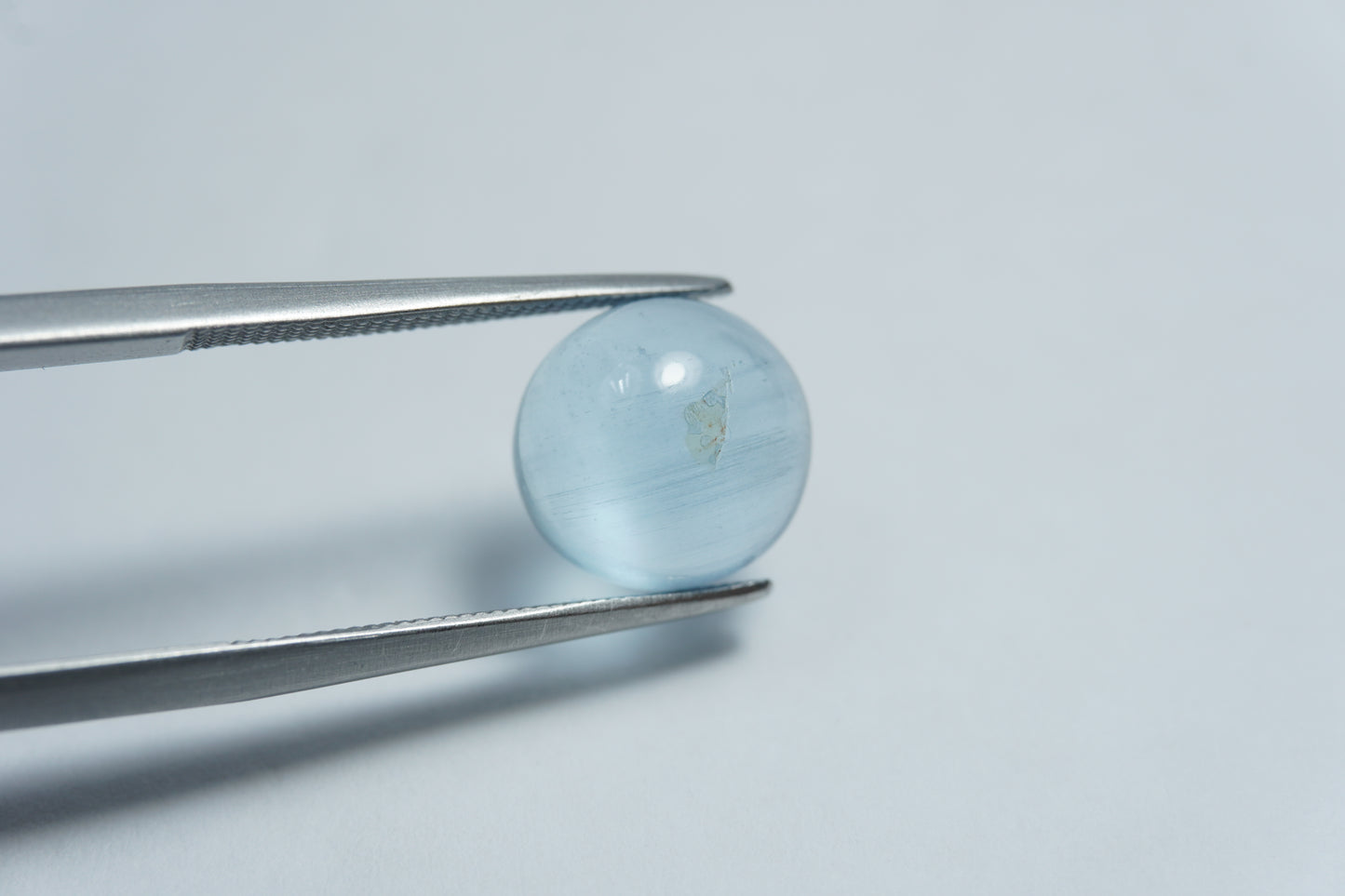 4.15ct Aquamarine cabochon 10mm