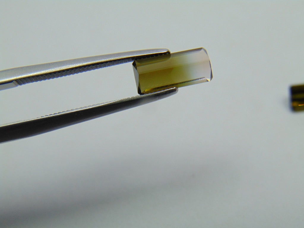 2.15ct Tourmaline Bicolor 9x4mm