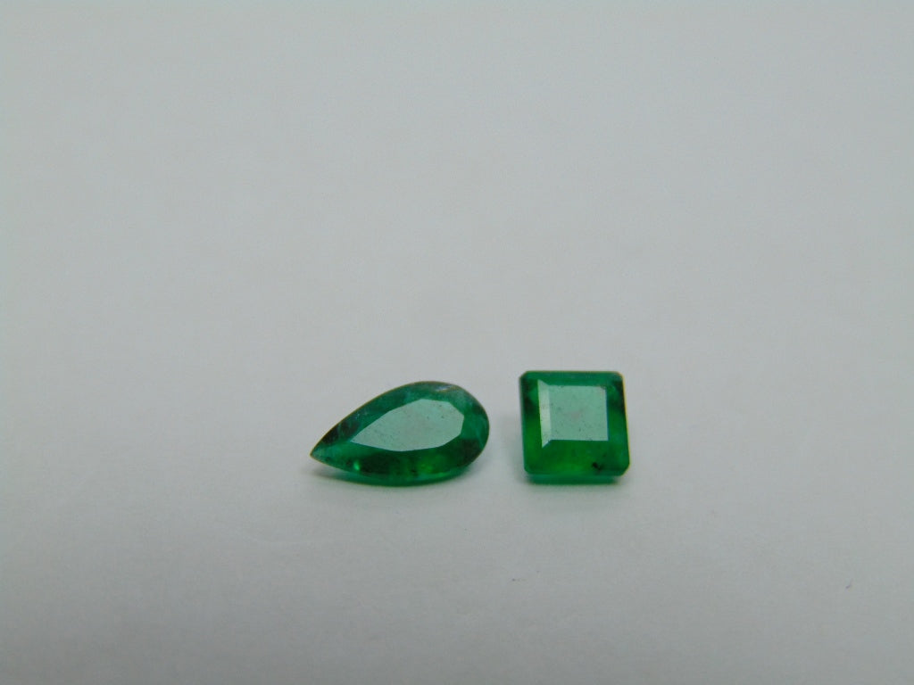 1.05ct Emerald 8x4mm 5mm