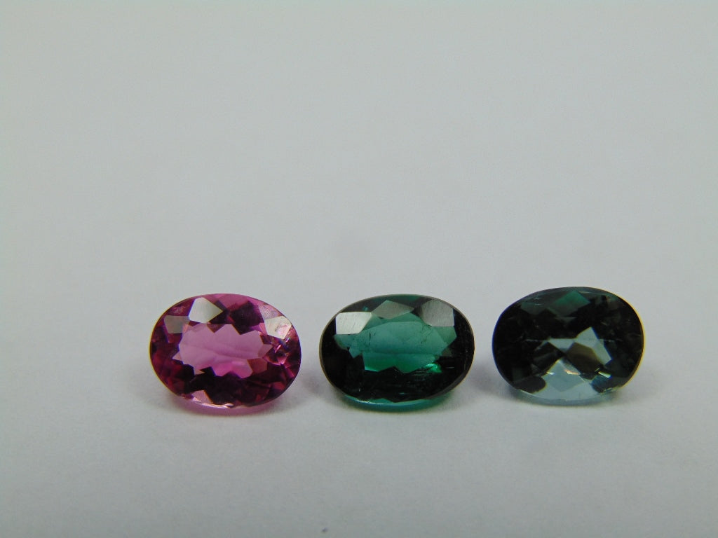 4.10ct Tourmaline Mix 8x6mm