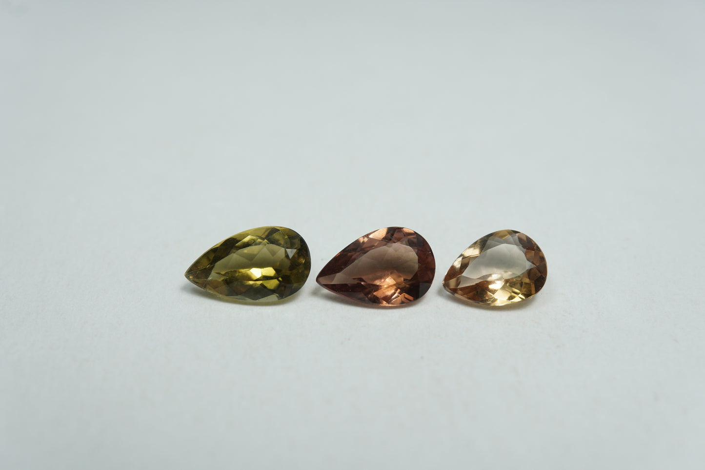 2.05ct Tourmalines 8x5mm / 7.5x5mm / 6.5x5mm