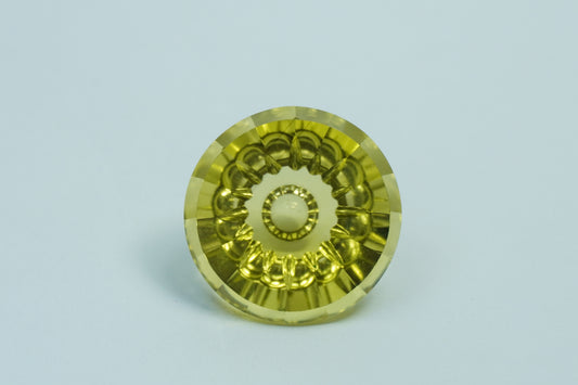 33.20ct Green Gold 22mm