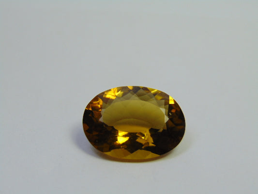 14ct Citrine 20x15mm