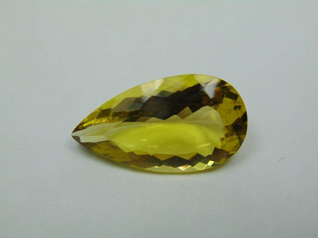 36.20ct Green Gold 33x17mm