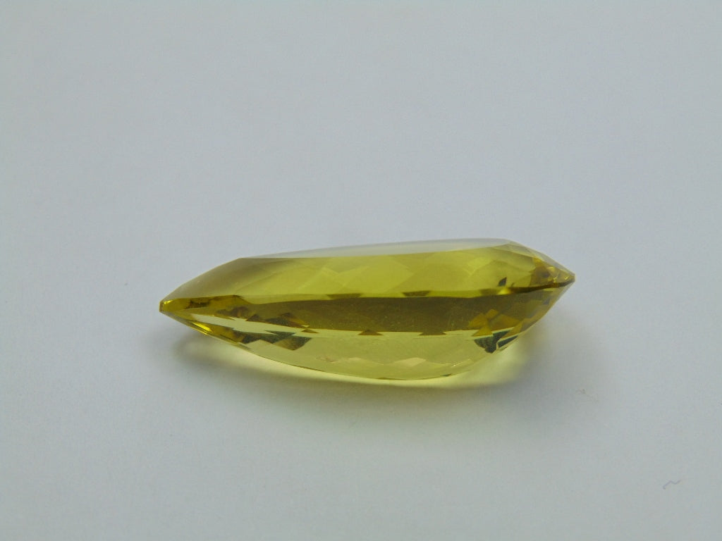 36.20ct Green Gold 33x17mm