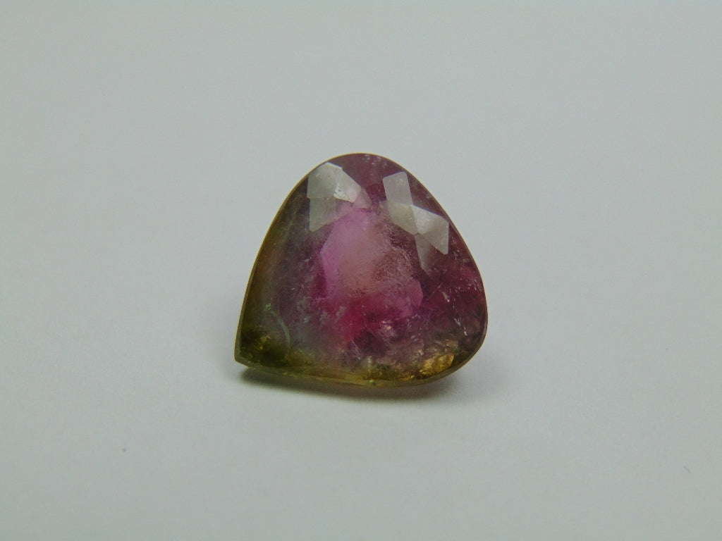 11.85ct Tourmaline Bicolor 16x15mm