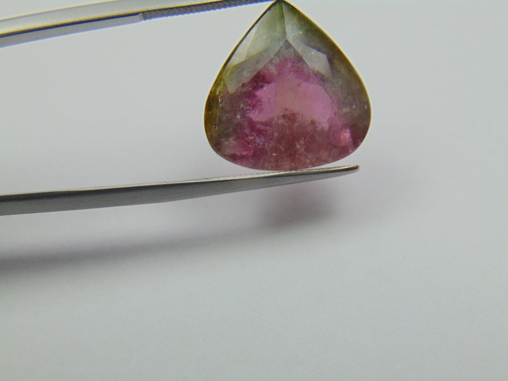 11.85ct Tourmaline Bicolor 16x15mm