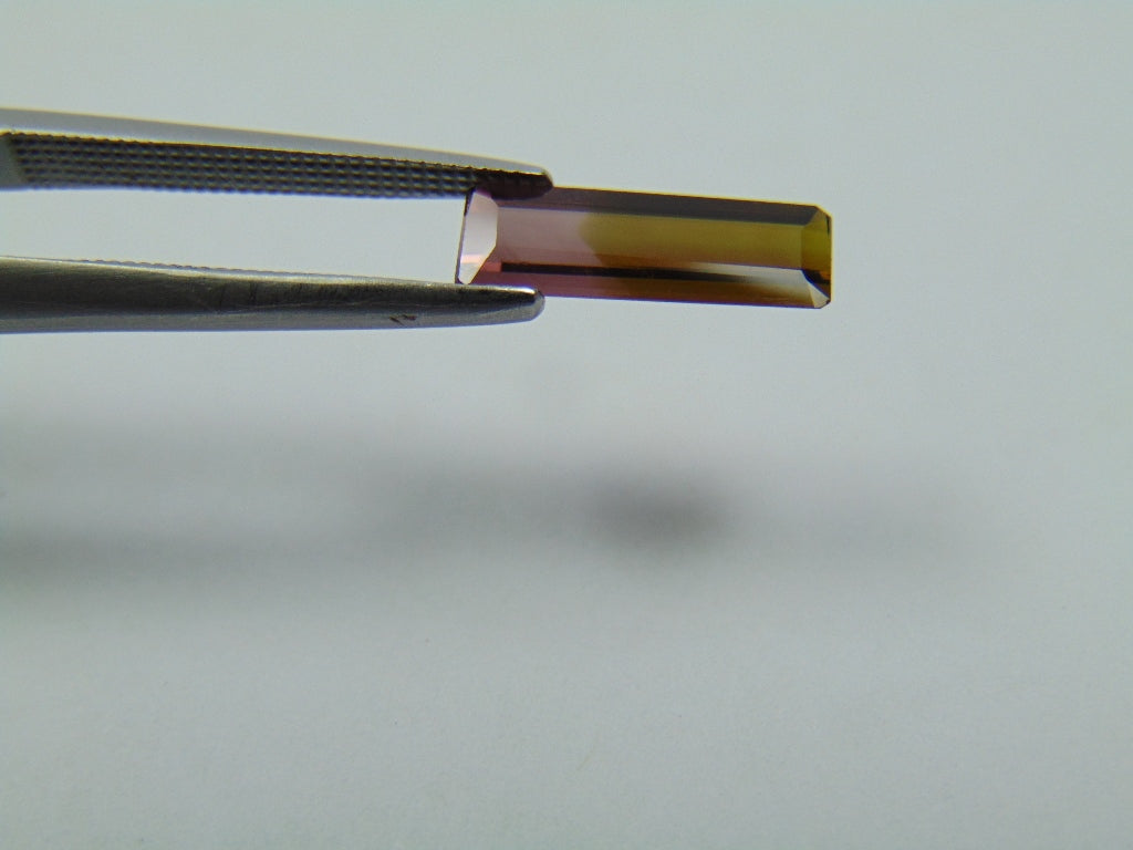 1.22ct Tourmaline Bicolor 12x4mm