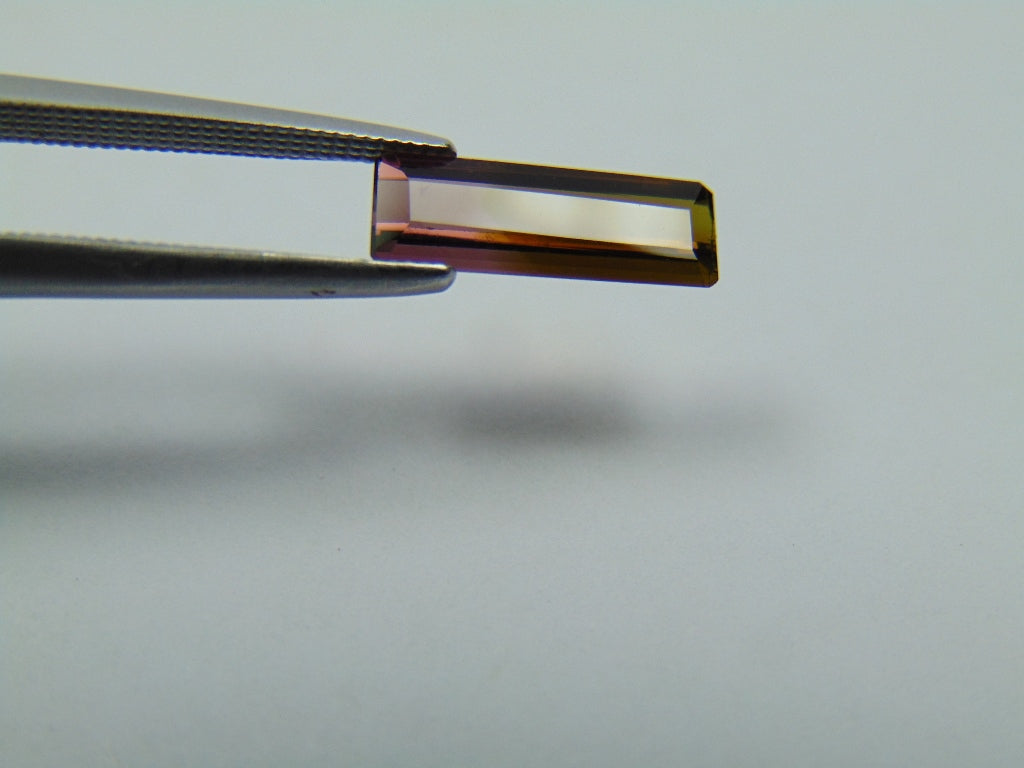 1.22ct Tourmaline Bicolor 12x4mm