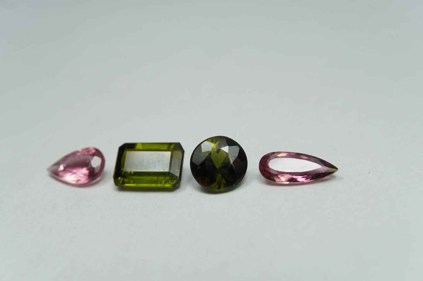 4.43ct Tourmaline mix 9x4mm / 9x6mm / 8.5x5mm / 7mm