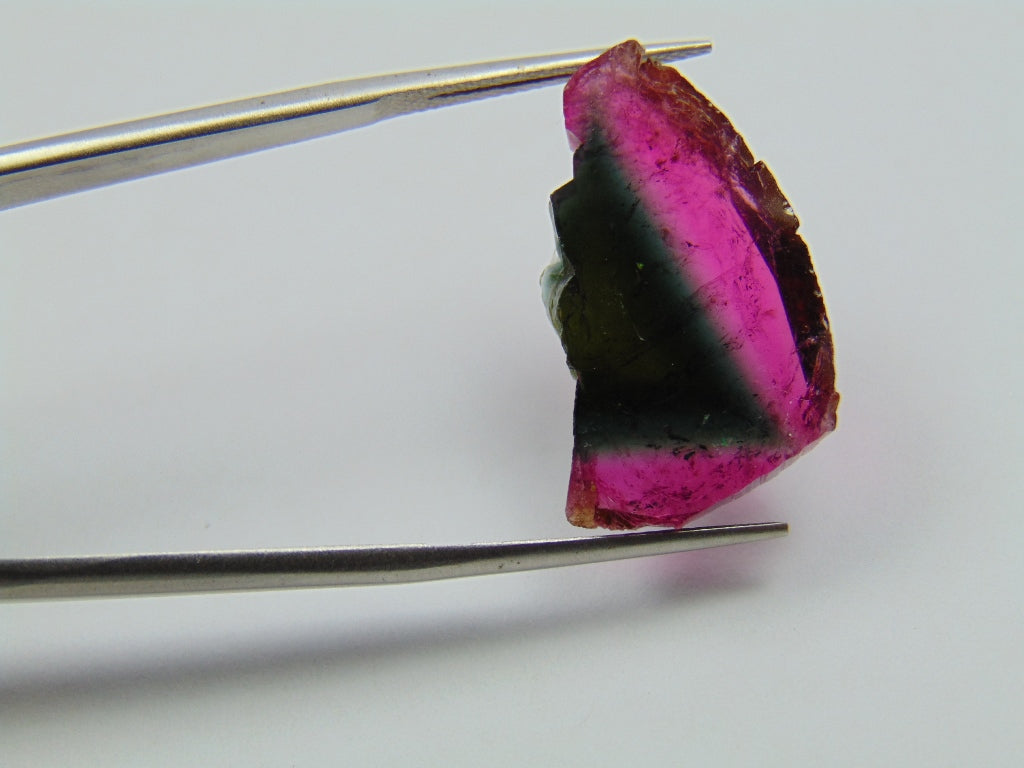 11.30ct Watermelon Tourmaline 24x13mm