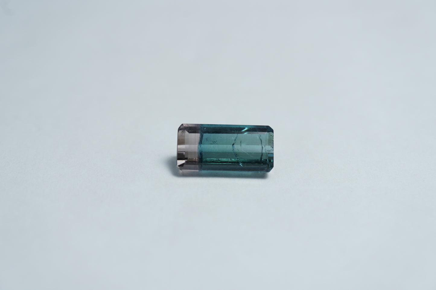 2ct Tourmaline bicolor 10x5mm