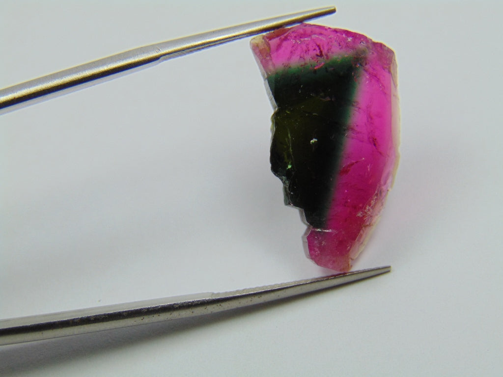 11.30ct Watermelon Tourmaline 24x13mm