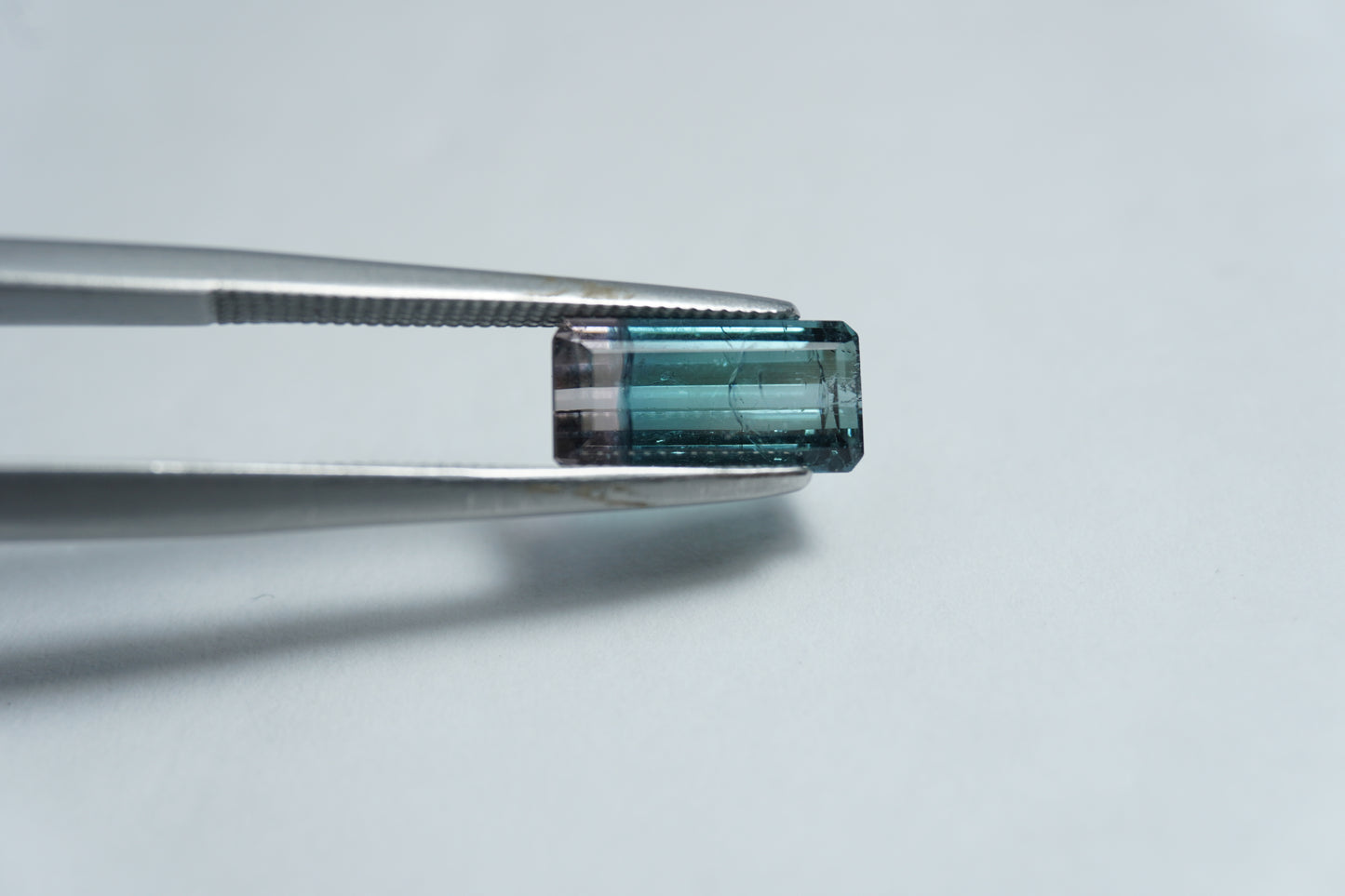 2ct Tourmaline bicolor 10x5mm