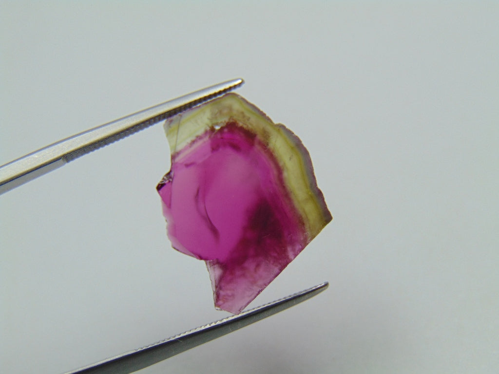 5.80ct Watermelon Tourmaline Rustic 19x15mm