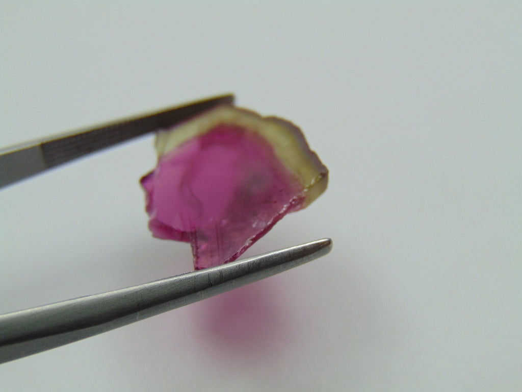 5.80ct Watermelon Tourmaline Rustic 19x15mm