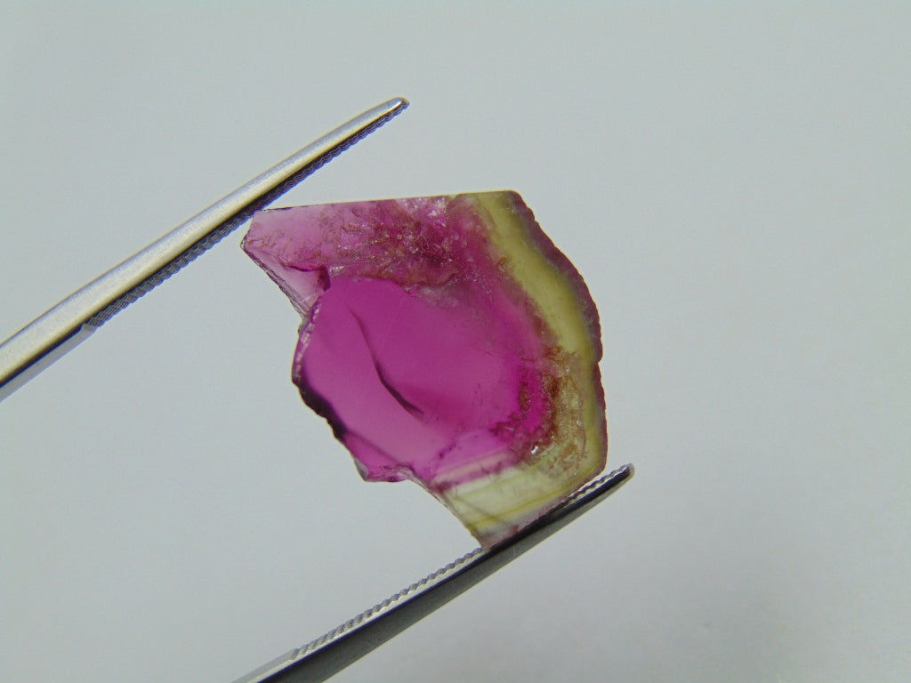 5.80ct Watermelon Tourmaline Rustic 19x15mm