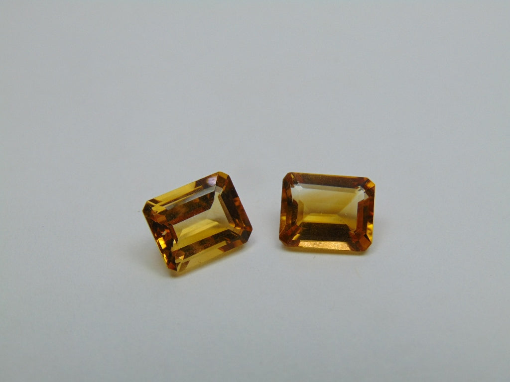 5.90ct Citrine Calibrated 10x8mm