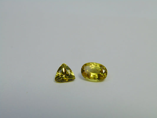 2.30ct Chrysolite 8x6mm 6mm