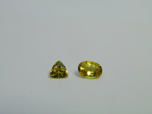 2.30ct Chrysolite 8x6mm 6mm