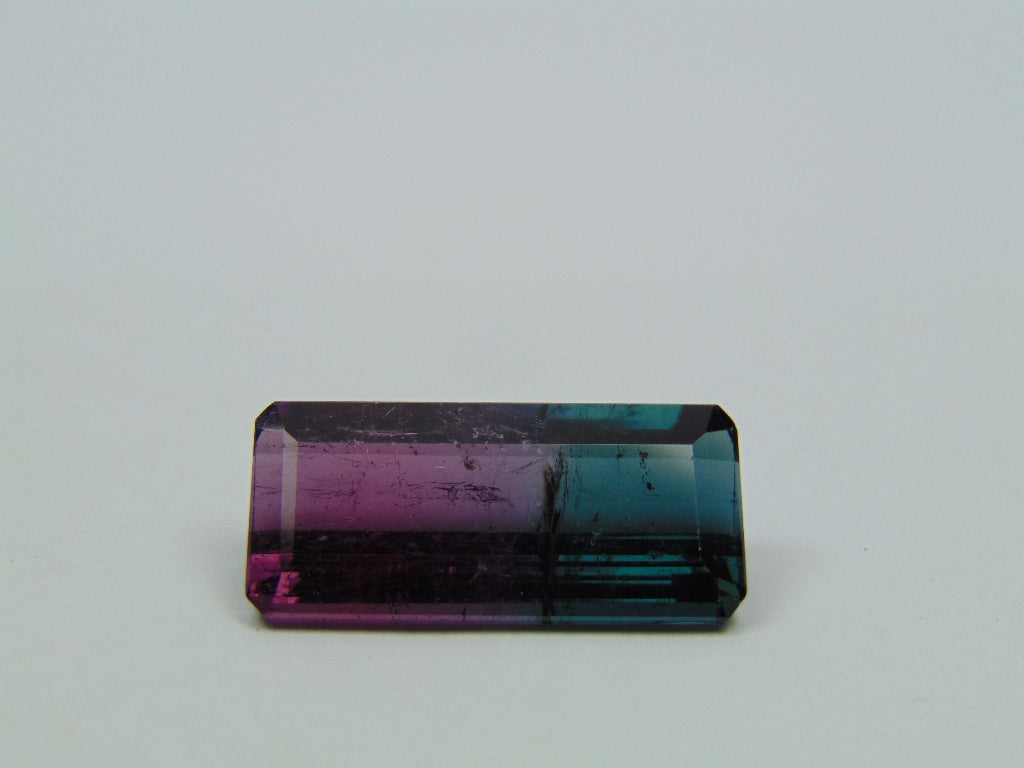 16.10ct Tourmaline Bicolor 24x12mm