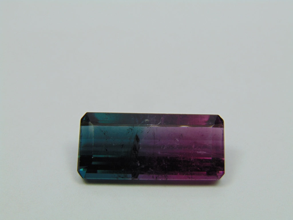 16.10ct Tourmaline Bicolor 24x12mm