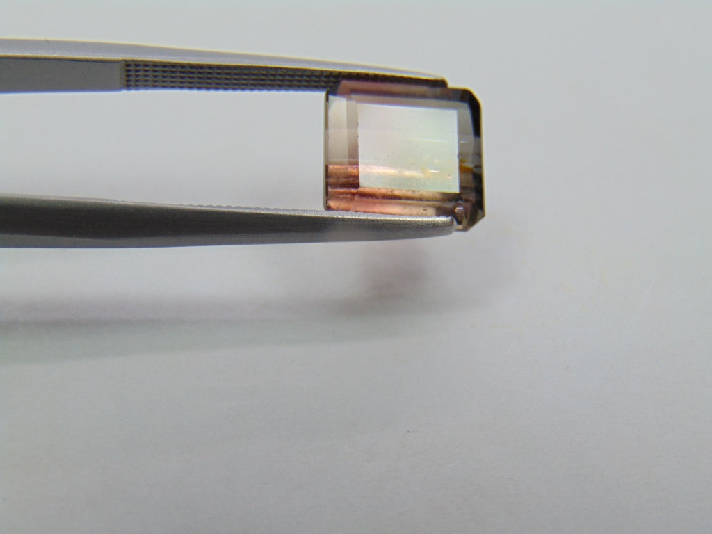 3.50ct Tourmaline Bicolor 9x8mm