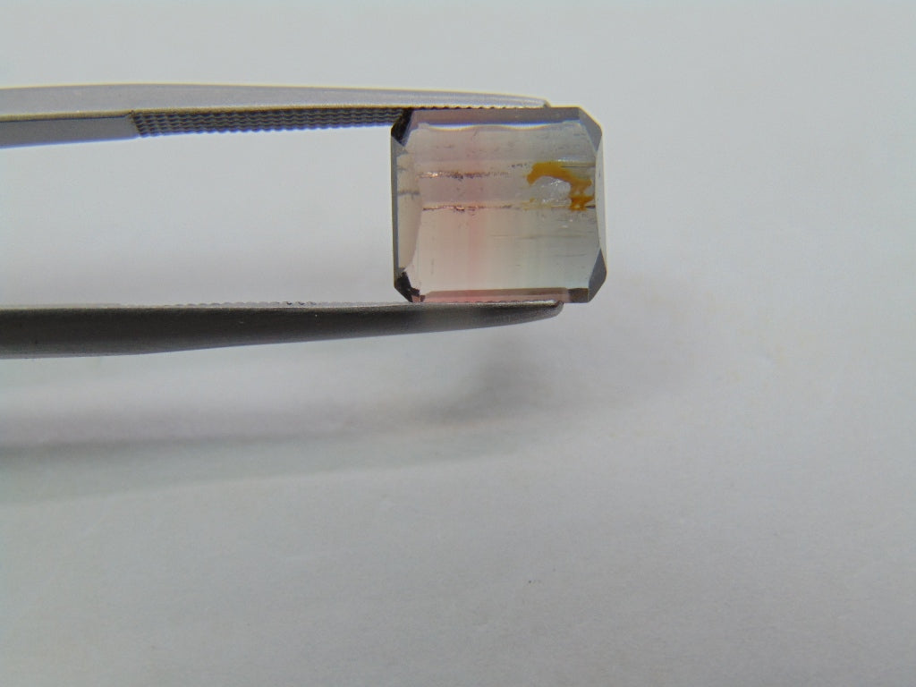 3.50ct Tourmaline Bicolor 9x8mm