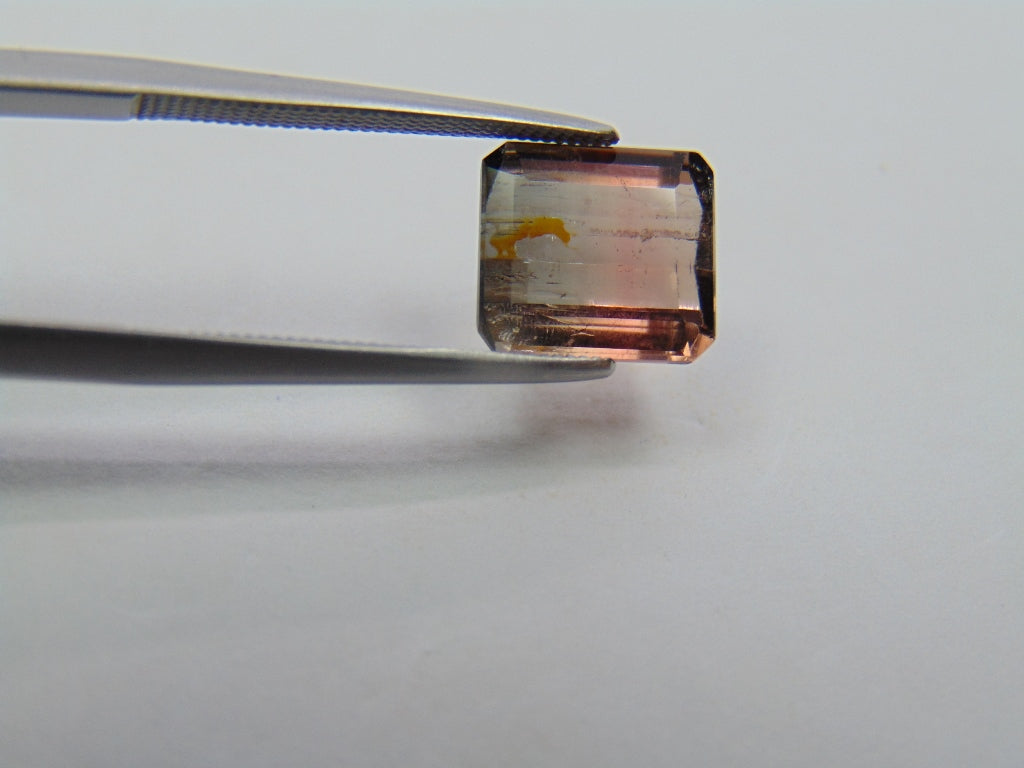 3.50ct Tourmaline Bicolor 9x8mm