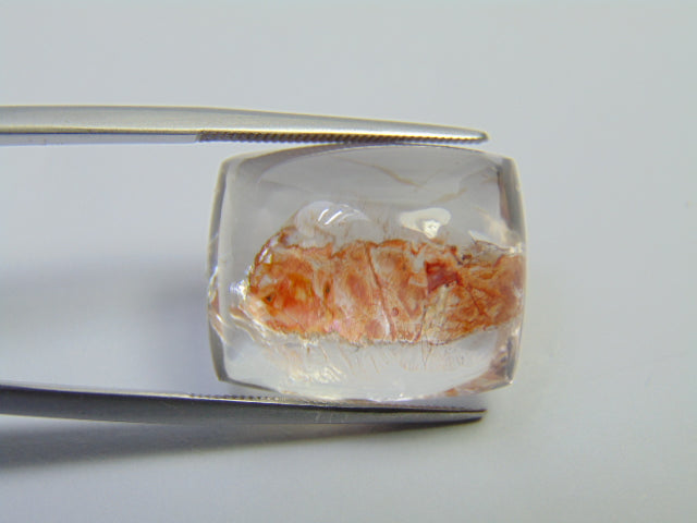 28.40ct Quartz With Inclusion Cabochon 20x16mm