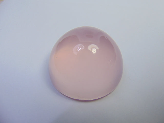 439ct Quartz Rose Cabochon 47mm