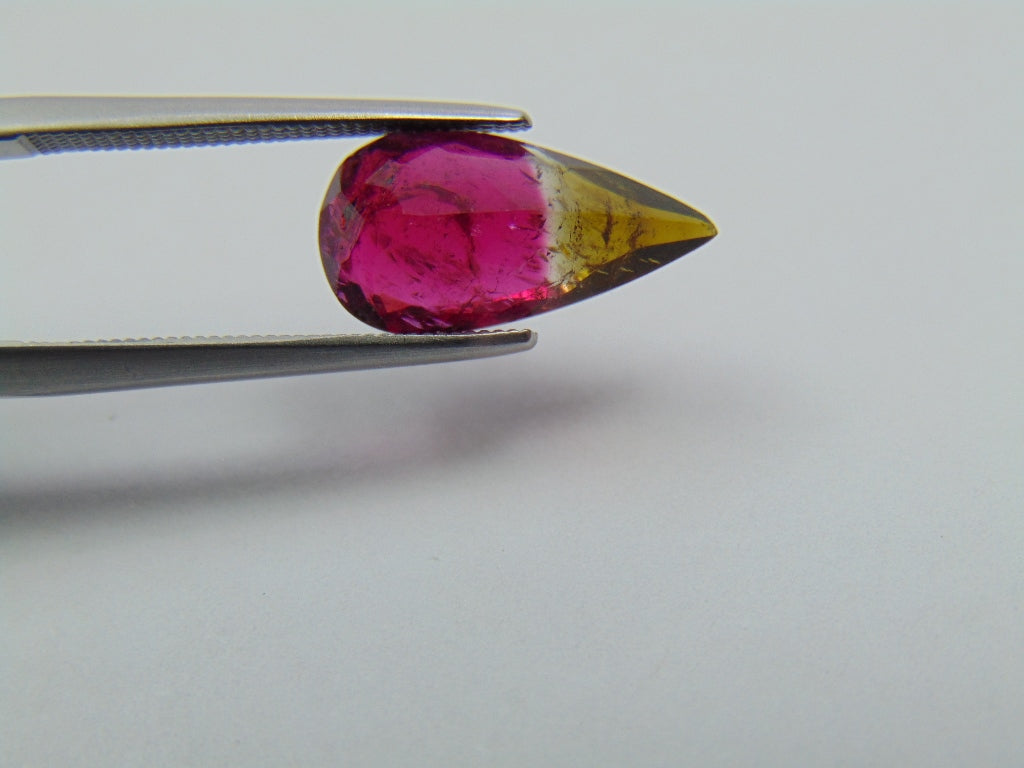 2.94ct Tourmaline Bicolor 14x7mm