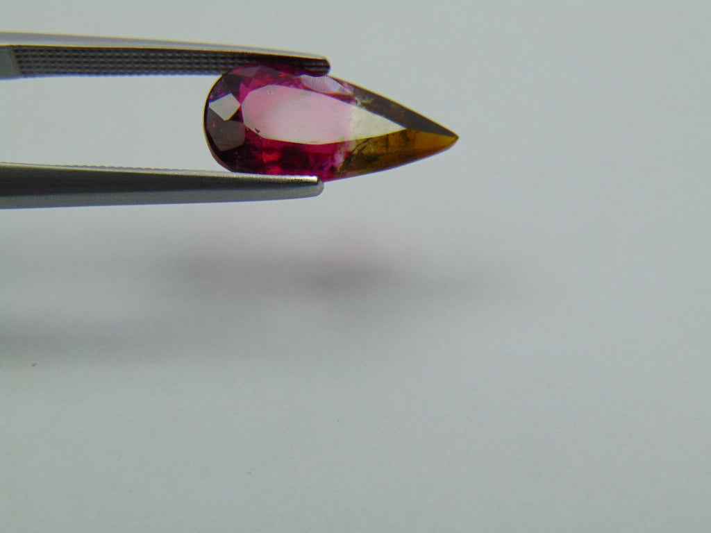 2.94ct Tourmaline Bicolor 14x7mm