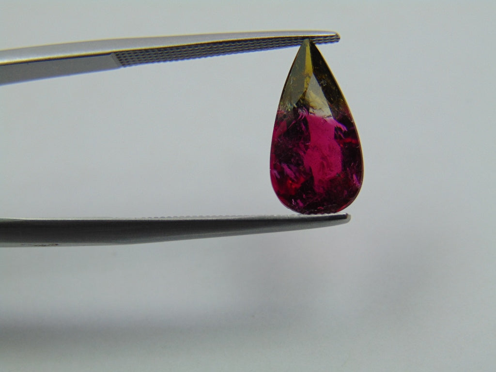 2.94ct Tourmaline Bicolor 14x7mm