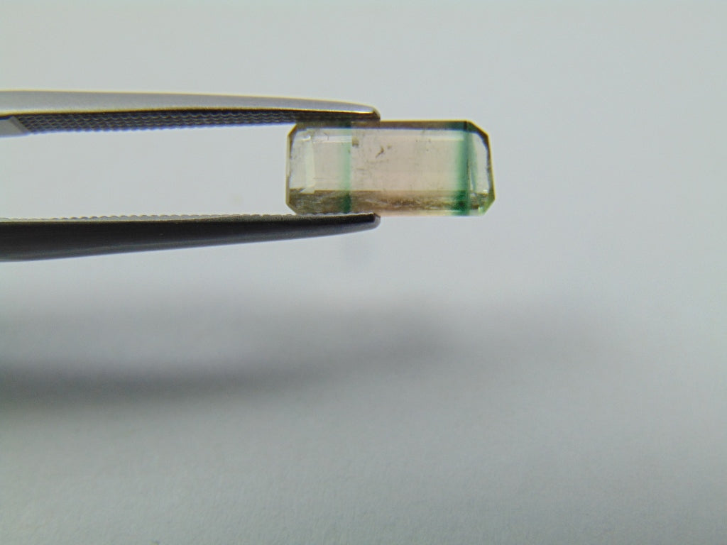 1.38ct Tourmaline Bicolor 10x5mm