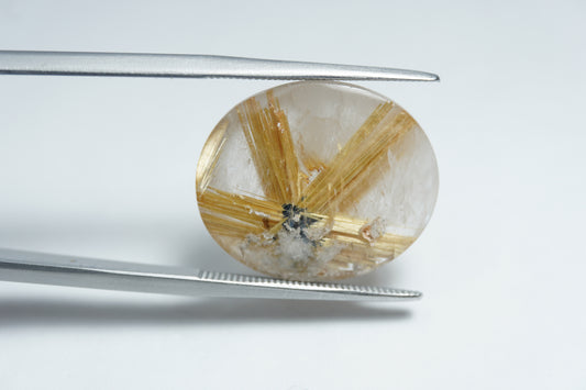14.75ct Rutile star 18x16mm