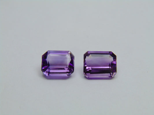 8.60ct Amethysts Calibrated 11x9mm