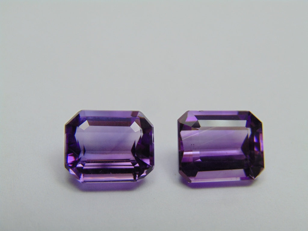 8.60ct Amethysts Calibrated 11x9mm