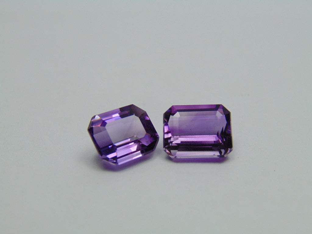 8.60ct Amethysts Calibrated 11x9mm