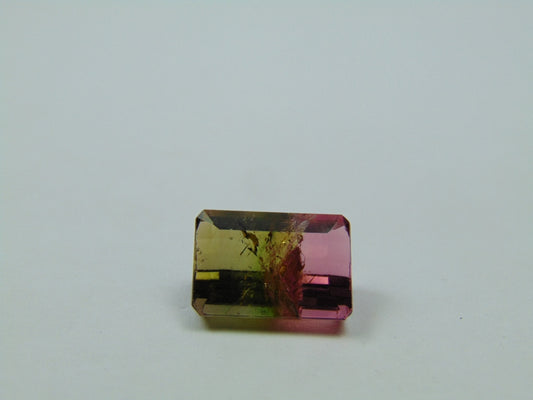 6ct Tourmaline Bicolor 12x8mm