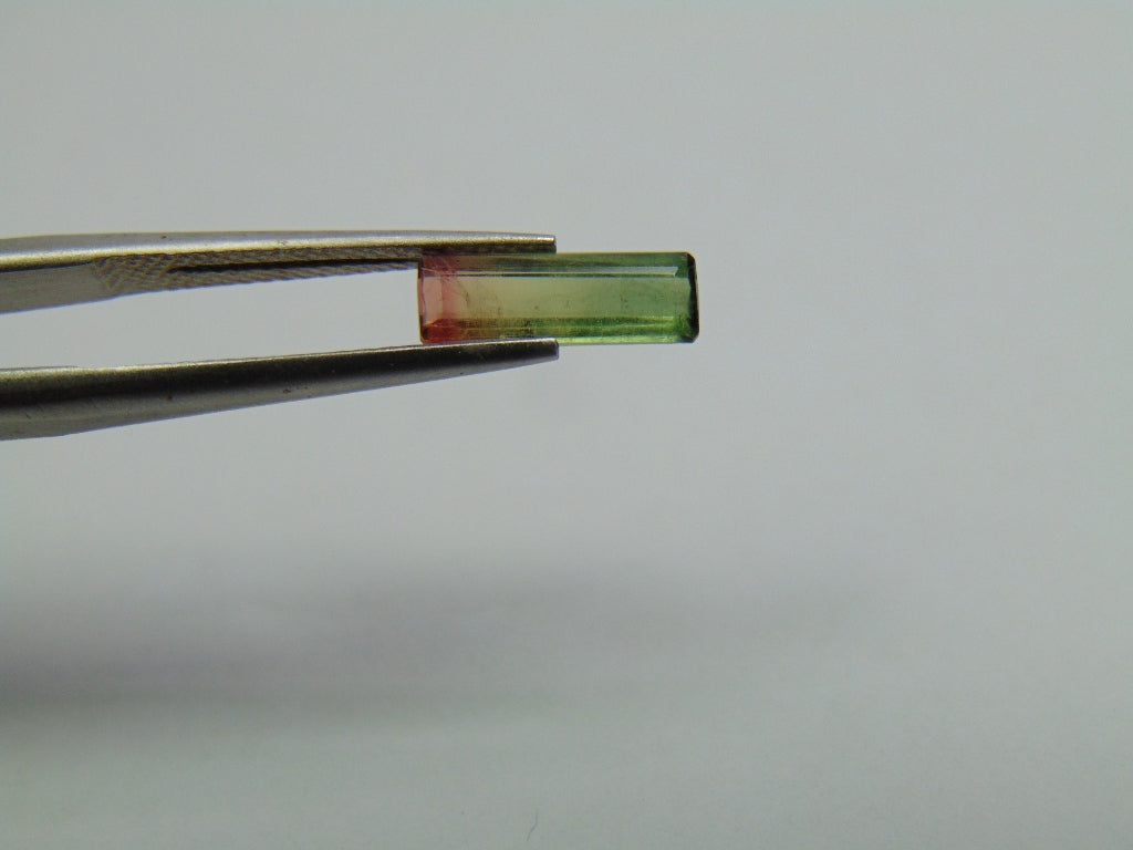 0.90ct Tourmaline Bicolor 10x3mm