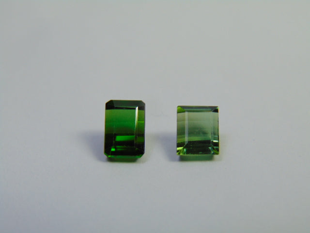 3.28ct Tourmaline 8x5mm 7x5mm
